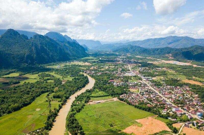 Consiana Hotel Vang Vieng Exterior foto